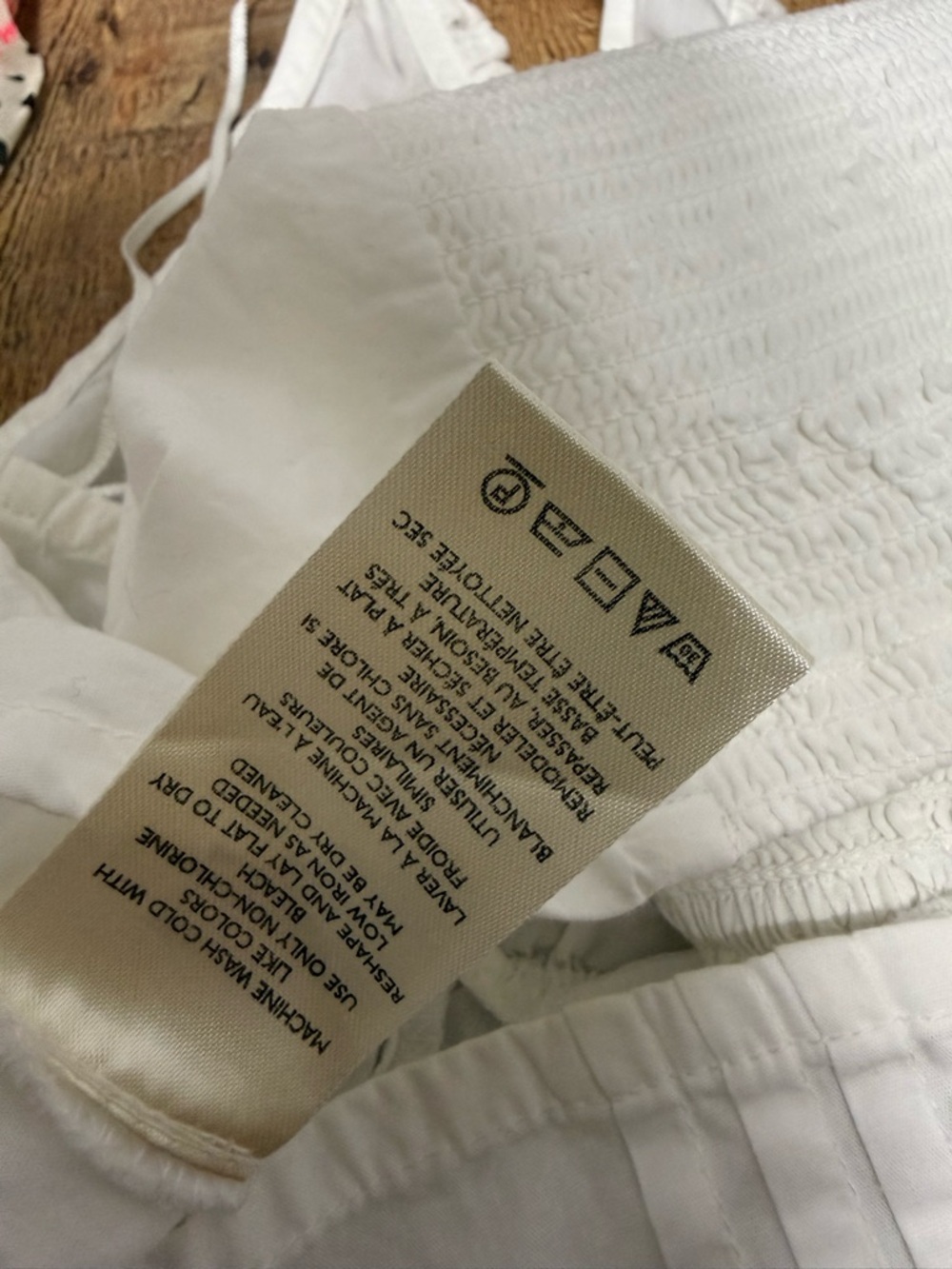 Free People Amelia white Corset Sleeveless Top Size L Cottage Core Romantic Farm - Picture 13 of 13